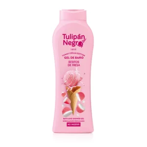 Gel De Baño Tulipan Negro Besitos De Fresa 650 ml