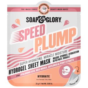 Mascarila Facial Humectante Speed Plump Miracle. Soap & Glory