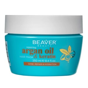 Mascarilla Reparadora Argan Oil & Keratin 250ml Beaver