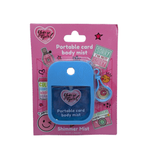 Portable Card Body Mist You Go Girl - Azul