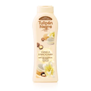Gel de Baño Vainilla Y Macadamia Tulipán Negro